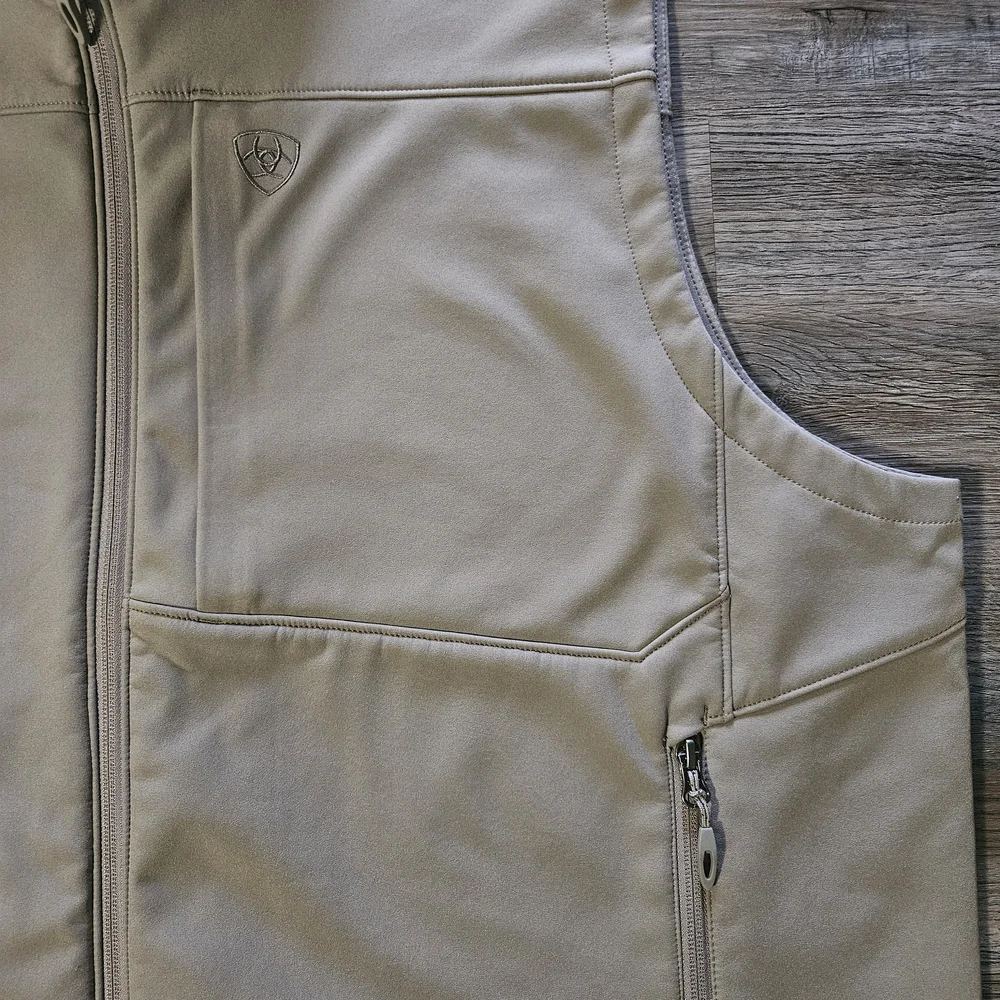 Ariat Men's Vernon 2.0 Beige Softshell‎ Vest